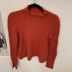 Madewell Sweater, Red Orange, Size S